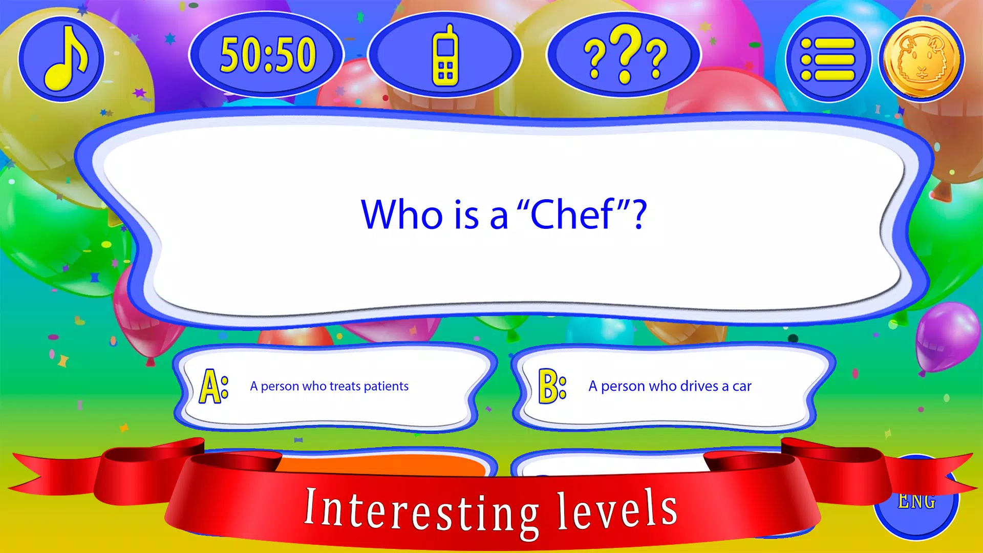 Kids Quiz Games: Millionaire應用截圖第3張