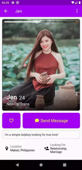 LadyboyTale — Dating for Ladyboys & Men Capture d’écran 1