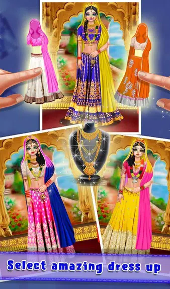 Indian Gopi Doll Fashion Salon Captura de pantalla 1