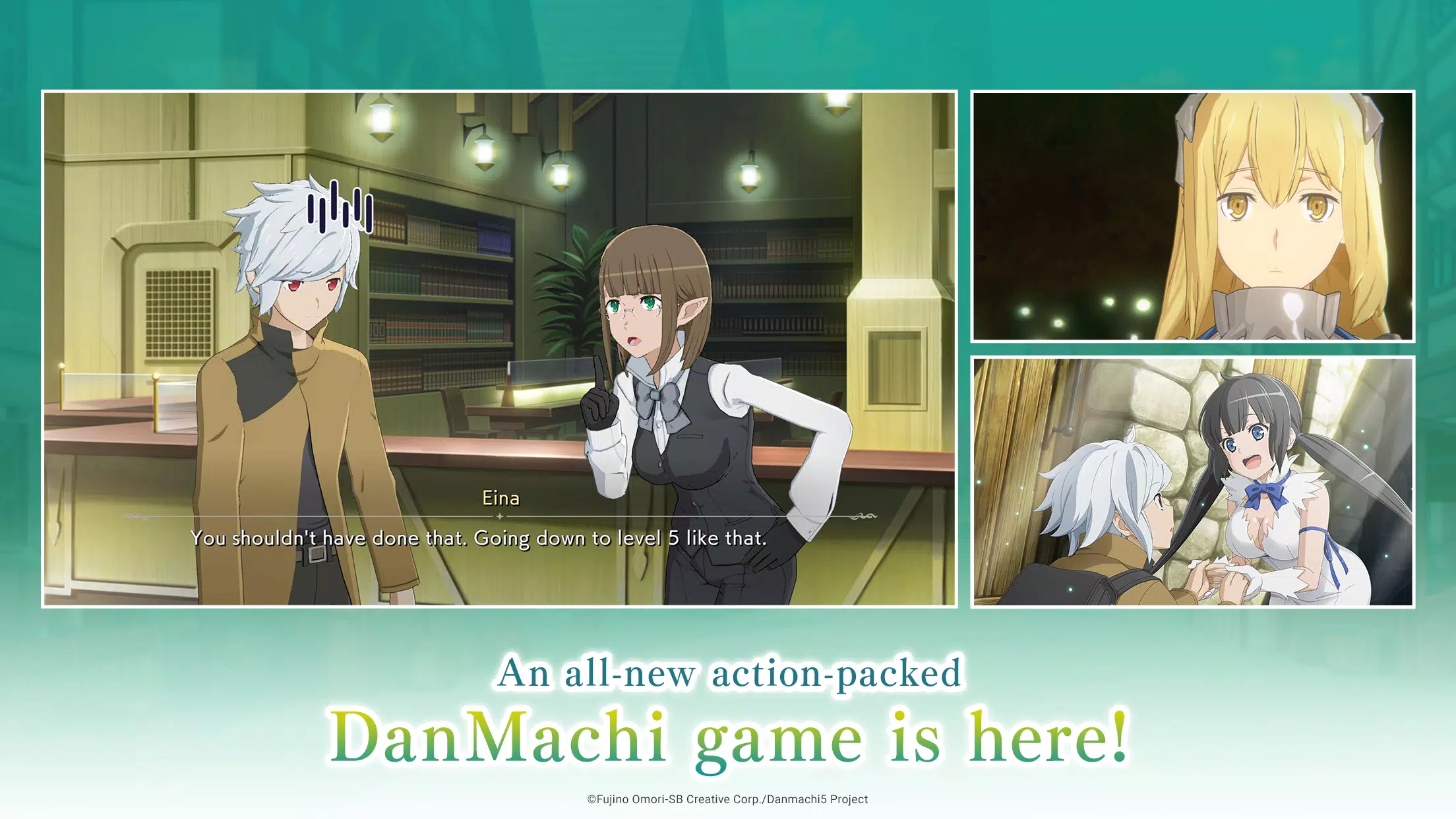 DanMachi BATTLE CHRONICLE Скриншот 2