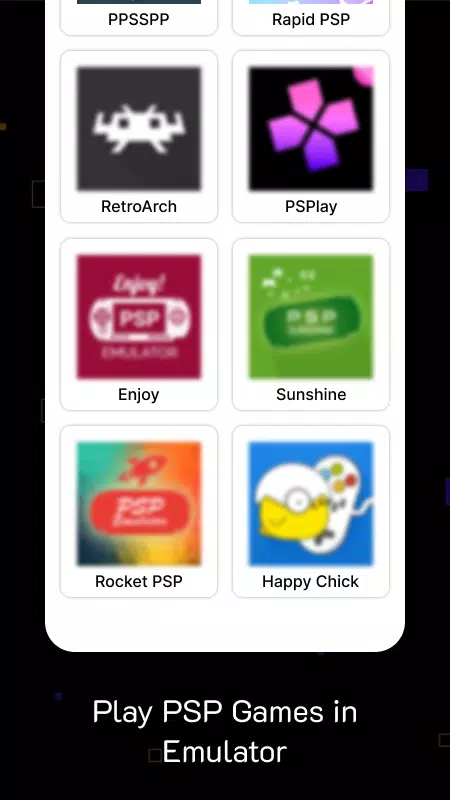 PSP Games Downloader 스크린샷 4