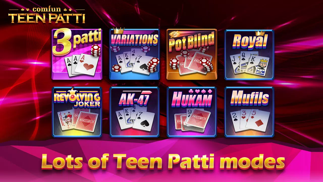 Teen Patti Comfun Card Online Скриншот 2