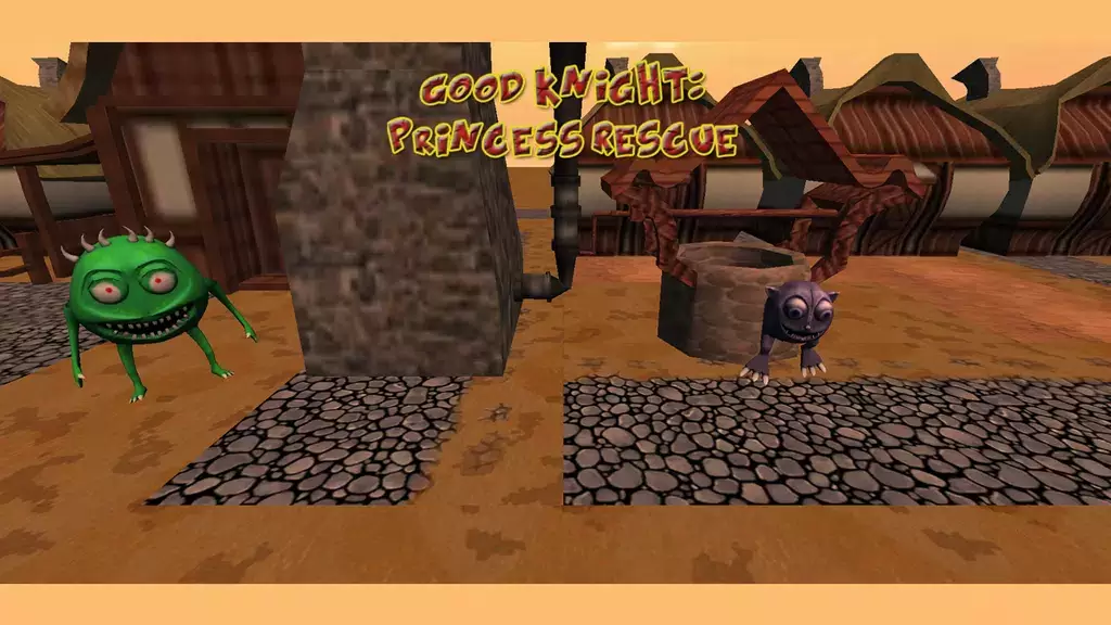 Good Knight: Princess Rescue Captura de tela 1
