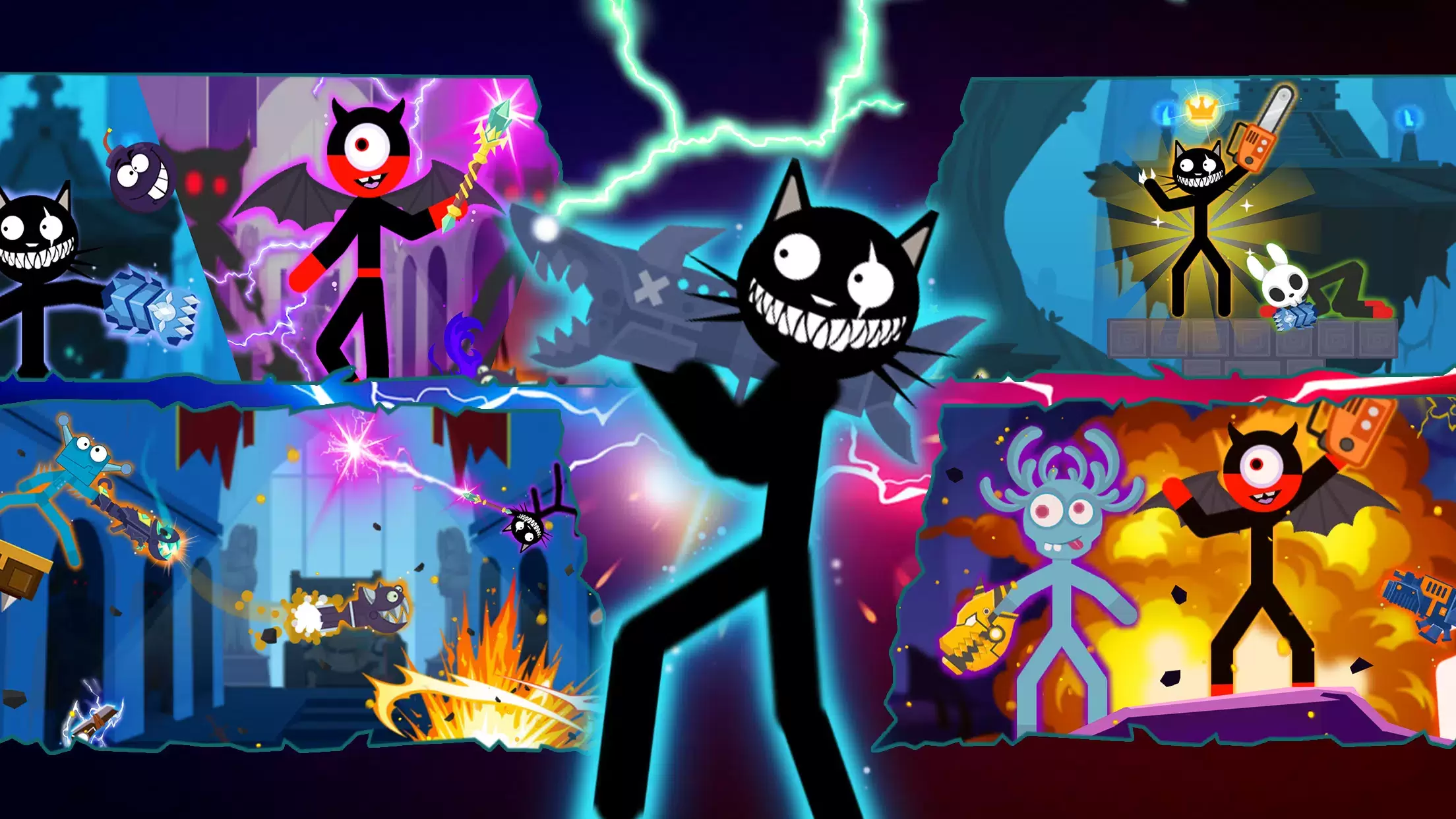 Supreme Brawl Stick Fight Game Captura de tela 4