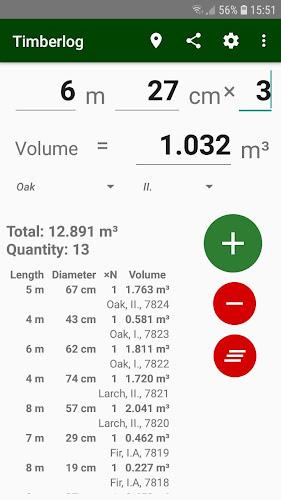 Timberlog - Timber calculator应用截图第4张