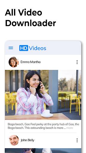 Video Downloader for Social स्क्रीनशॉट 1
