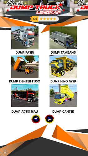 Bussid Dump Truck Lengkap Screenshot 3