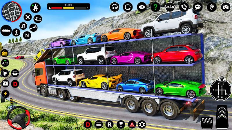 Car Transport Truck Games 스크린샷 2