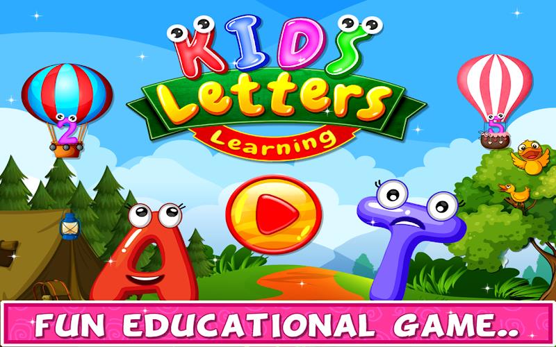 Kids Letters Learning Game应用截图第1张