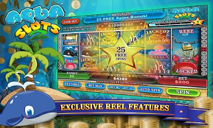 Aqua Slots 2 Treasure Island Captura de pantalla 4