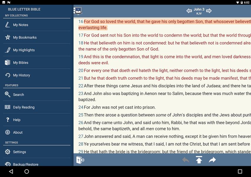 Blue Letter Bible Screenshot 4