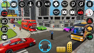 US Bus Simulator Bus Games 3D स्क्रीनशॉट 2