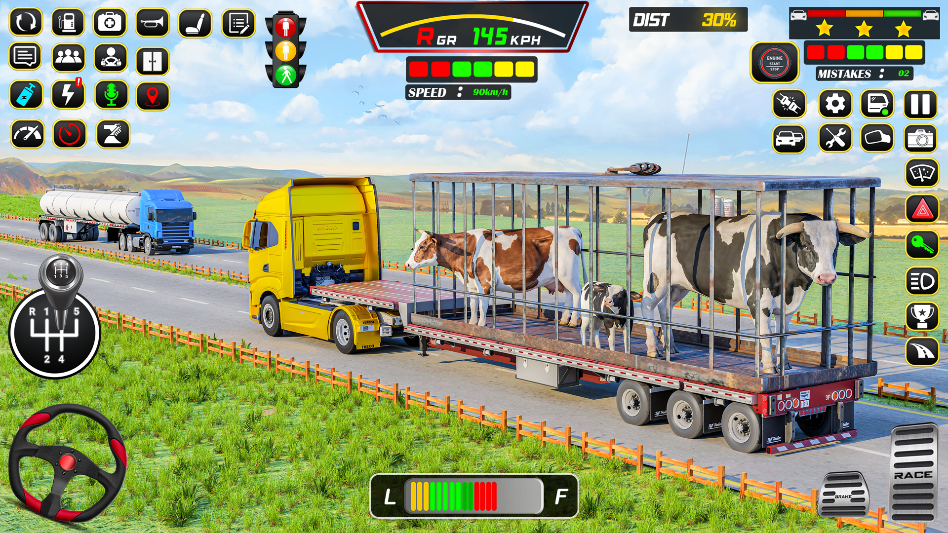 Farm Tractor Driving Game應用截圖第3張