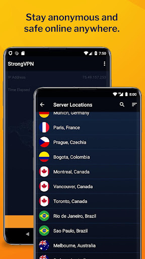 StrongVPN - Fast, Private VPN应用截图第2张