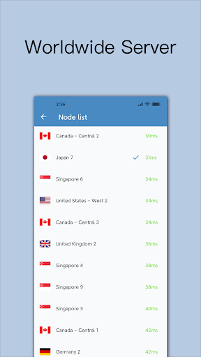 V2VPN - A Fast VPN Proxy Скриншот 3