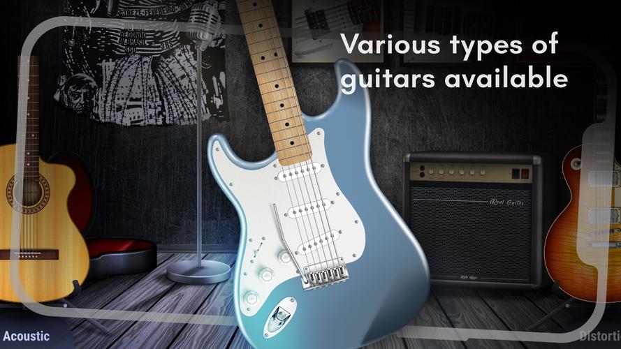Real Guitar: 电吉他和原声吉他應用截圖第3張