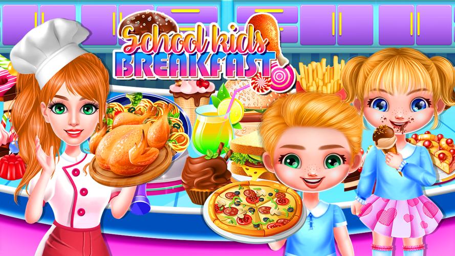 School Toddlers Breakfast Food应用截图第2张