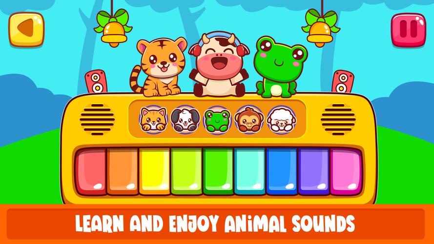 Piano Kids Toddler Music Games Screenshot 2