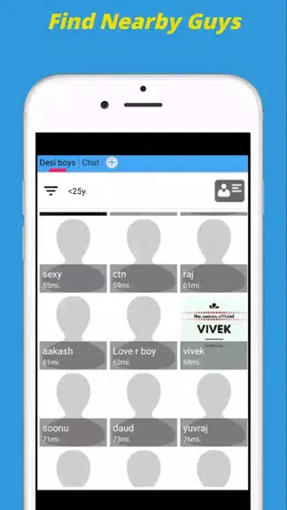 Gay Chat App & Gay Dating App स्क्रीनशॉट 2