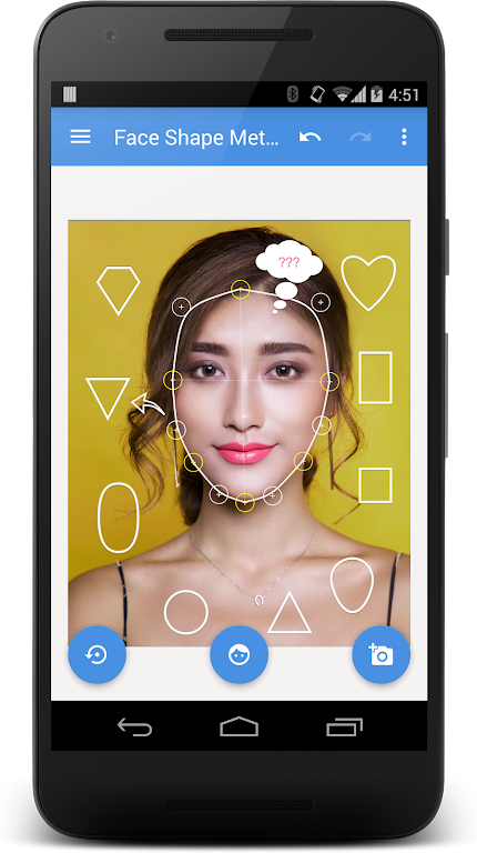 Face Shape Meter | Custom Captura de tela 1