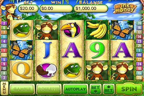 Monkey Money Slots Captura de pantalla 1