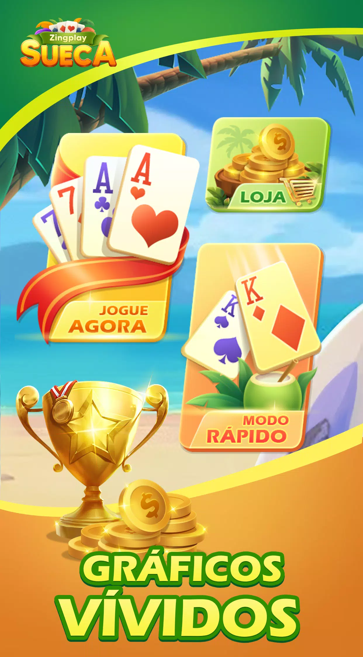 Sueca ZingPlay - Jogo de carta应用截图第1张