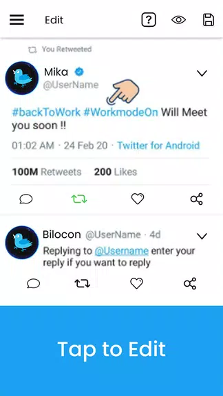 Fake Tweet-Post Creator應用截圖第2張