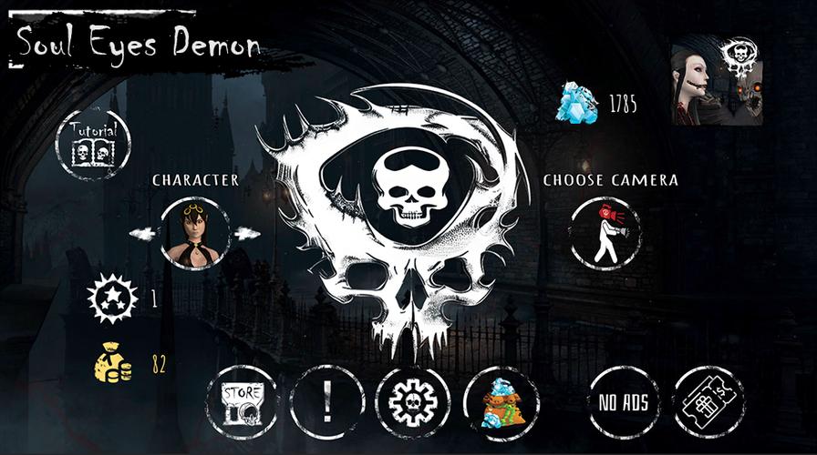 Soul Eyes Demon: Horror Skulls Captura de pantalla 4