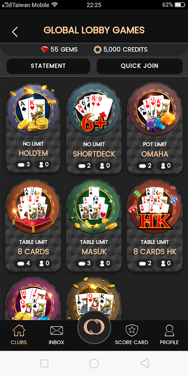 card club - hee hee Club Скриншот 3