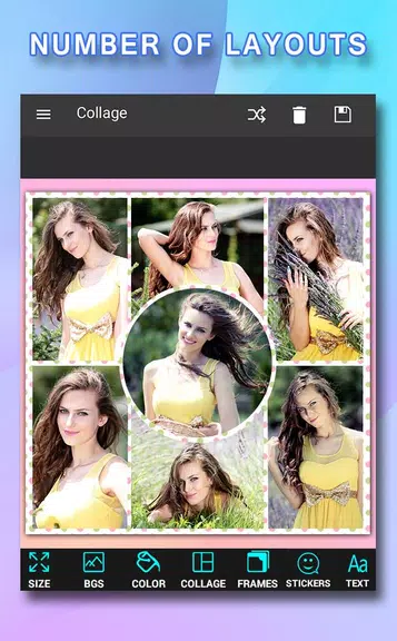 Pic Frames Collage應用截圖第2張