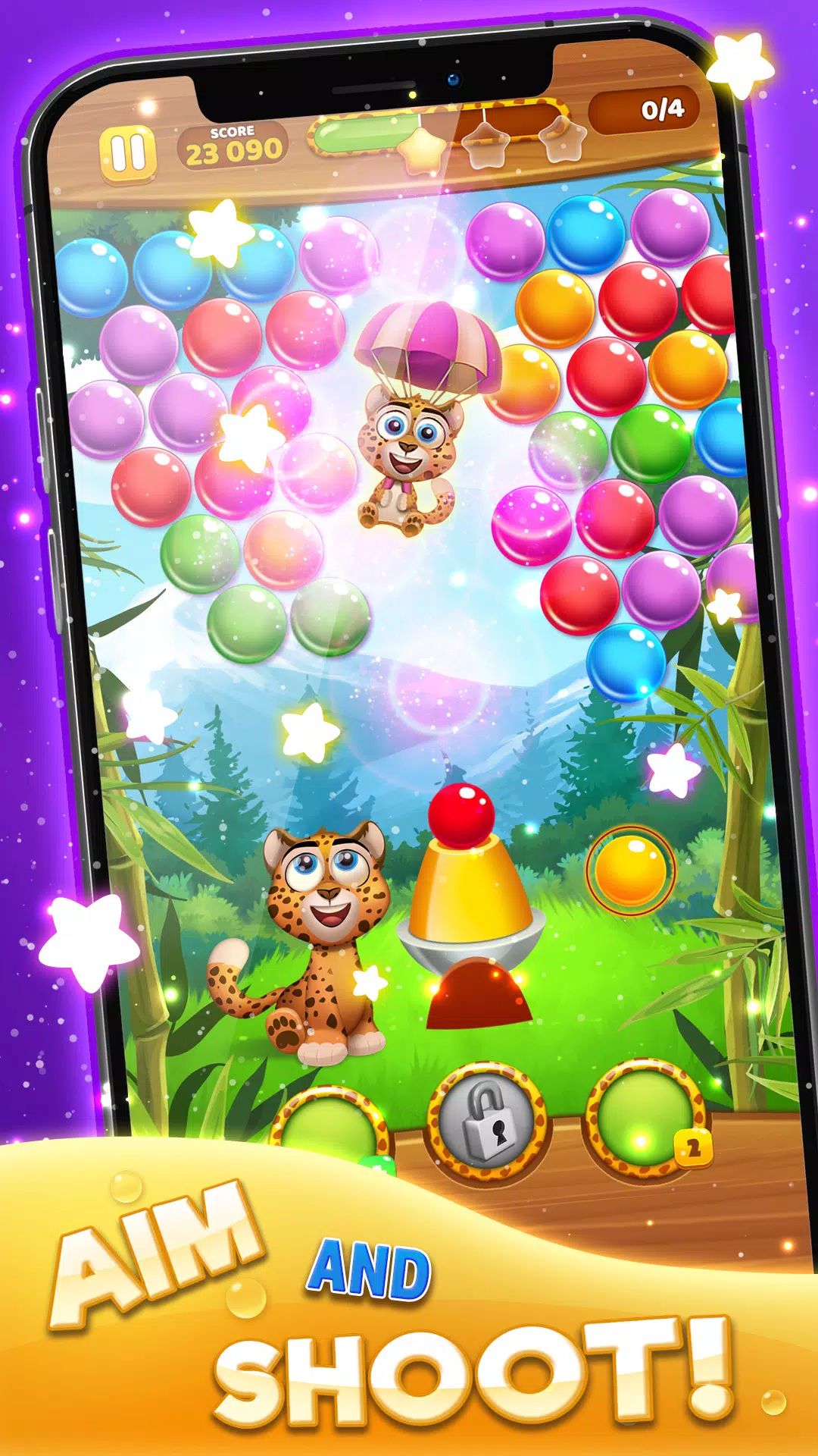 Bubble Pop: Wild Rescue應用截圖第2張