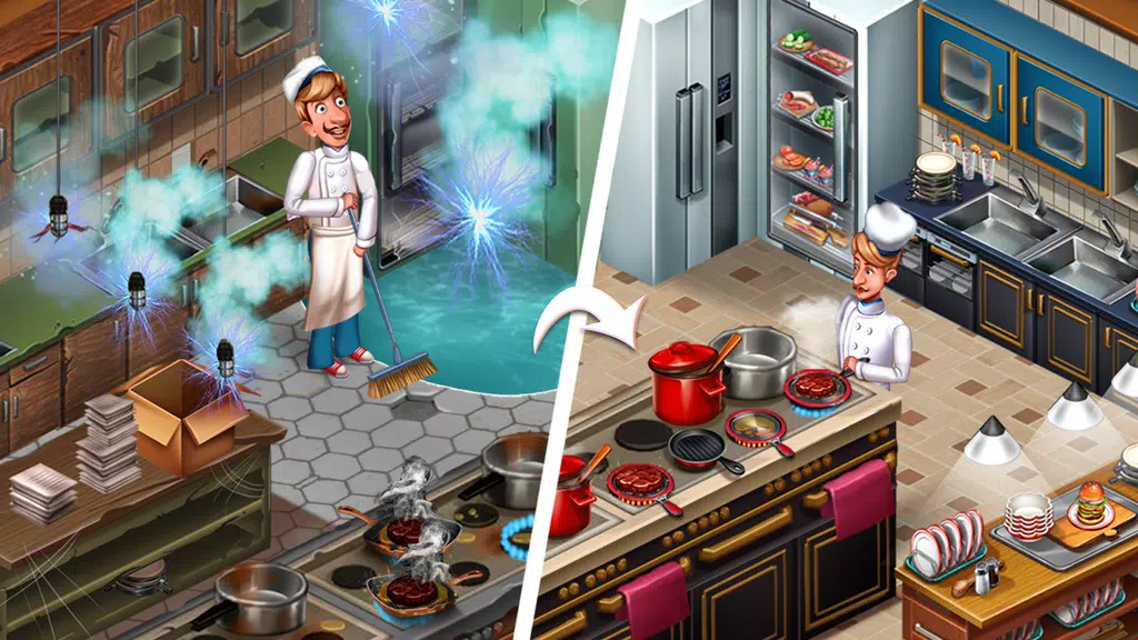 Jeux de Cuisine de Restaurant Capture d’écran 4