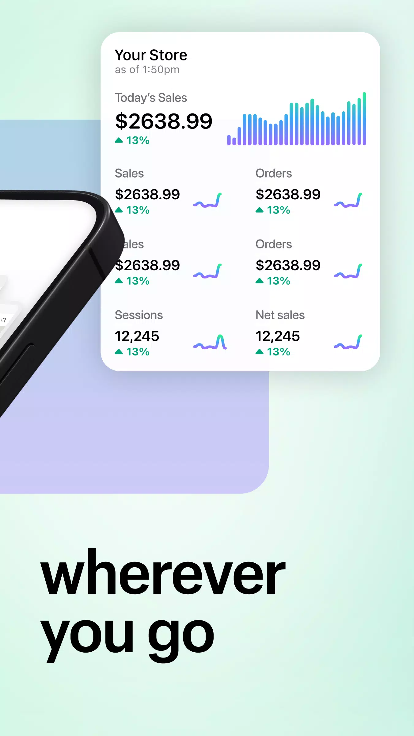 Shopify - 您的電子商務商店應用截圖第2張