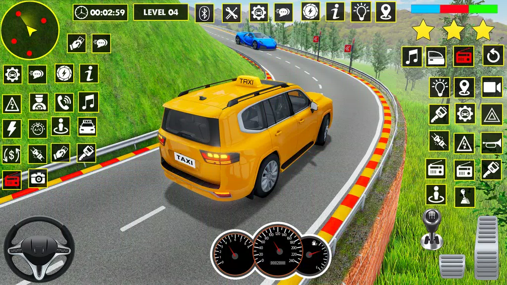 Crazy Car Driving: Taxi Games Screenshot 4