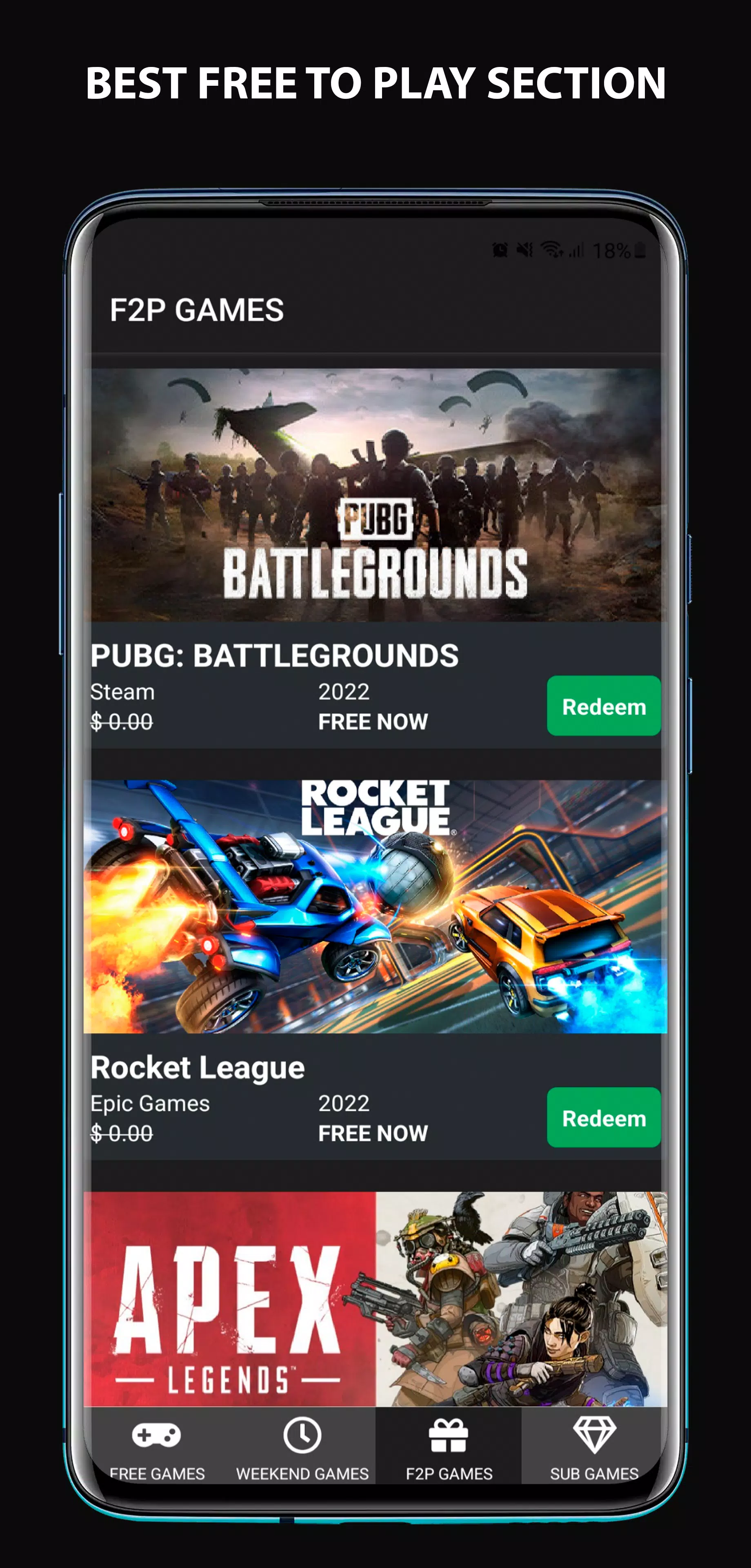 Epic Freebie Games Radar應用截圖第3張