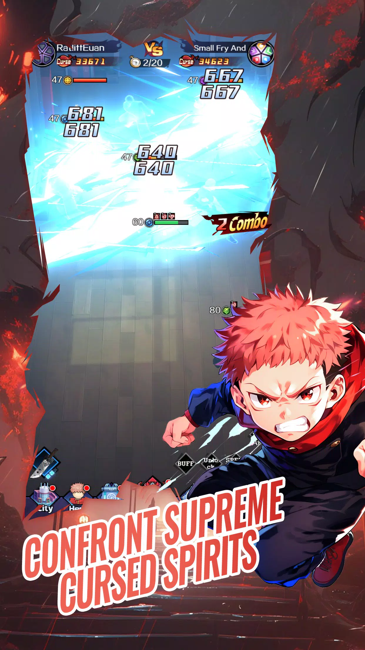 Jujutsu Masters: Cursed Rivals 스크린샷 2