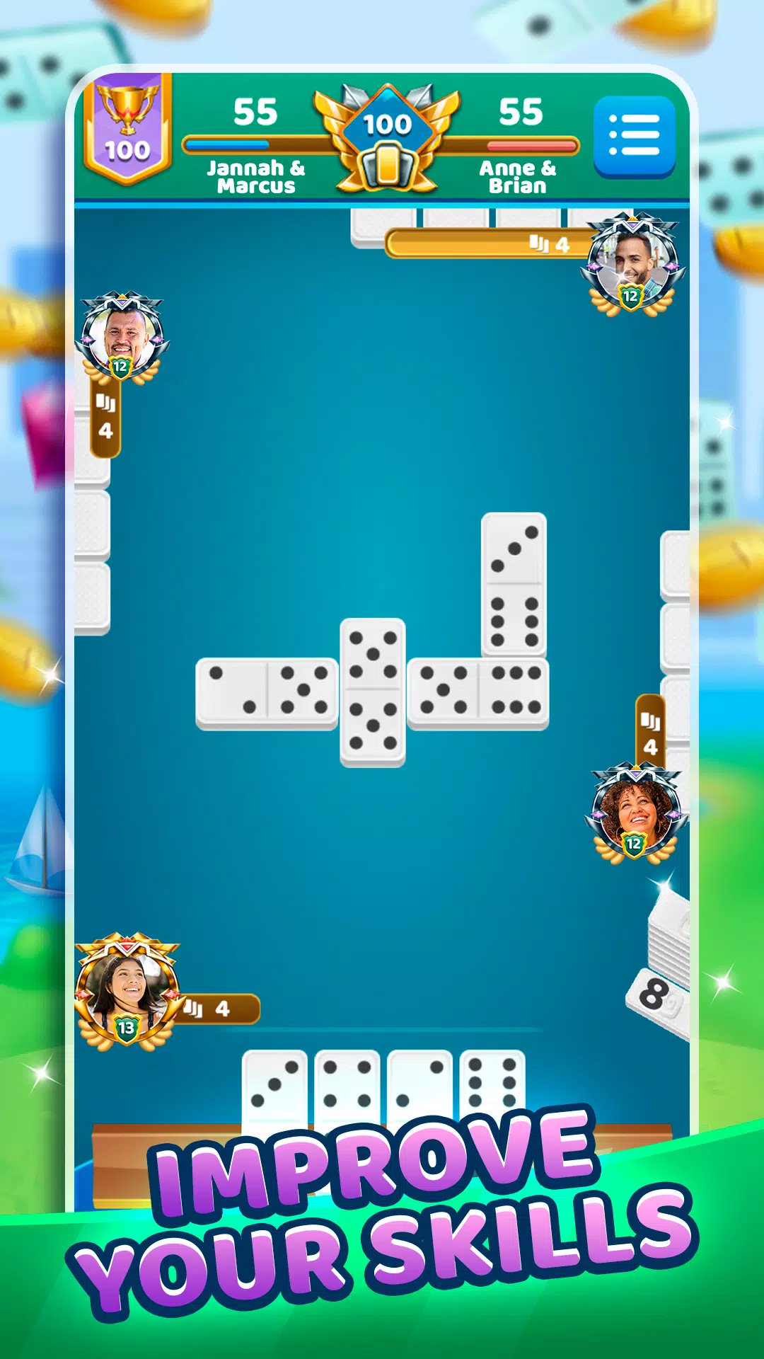 Dominoes Battle應用截圖第3張
