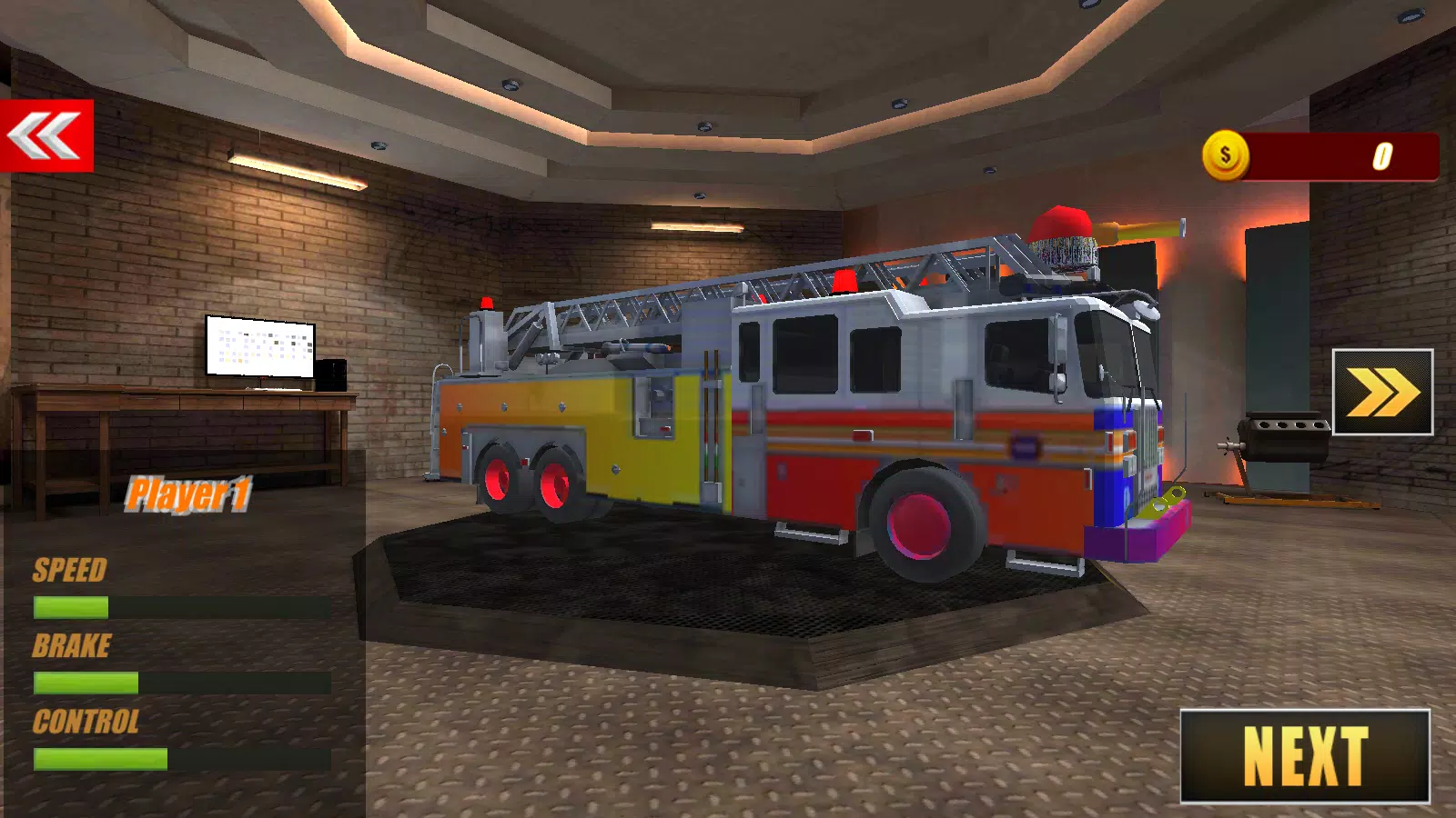 Fire Truck Simulator Rescue Screenshot 1