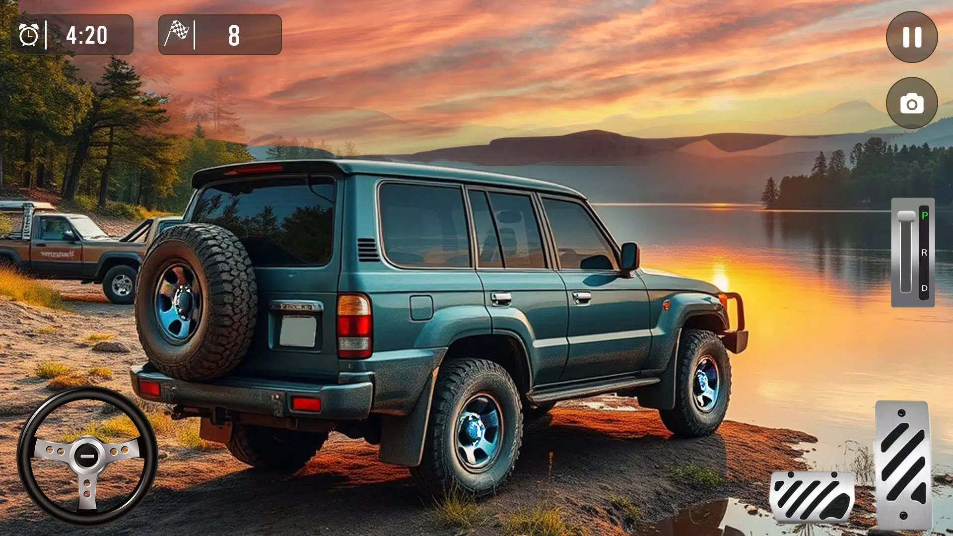 Toyota Land Cruiser Prado Game Captura de pantalla 3