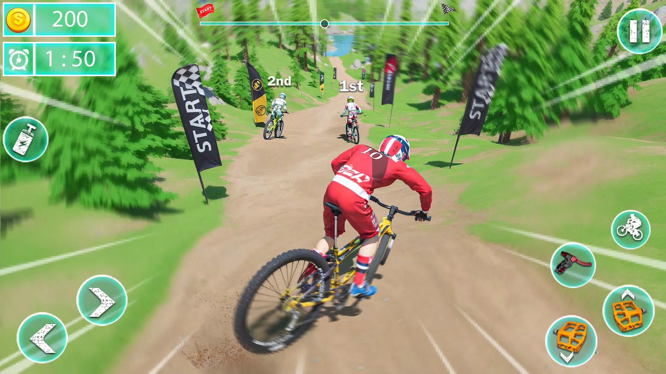 MTB Downhill: BMX Racer應用截圖第4張