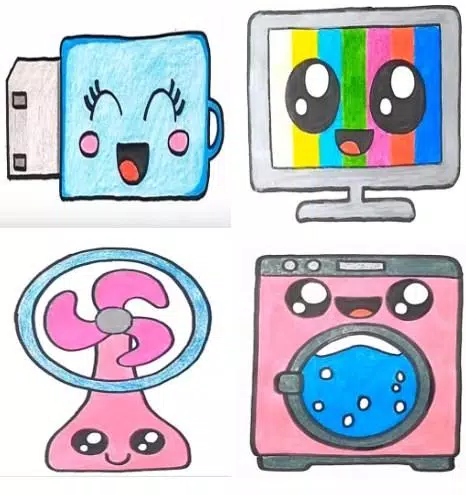 How To Draw Cute Things स्क्रीनशॉट 4