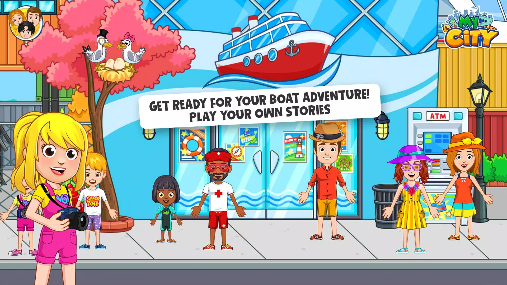 My City : Aventuras no Barco Captura de tela 1