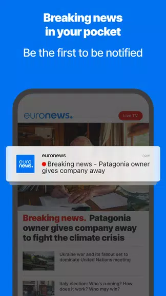 Euronews - Daily, live TV news Скриншот 2