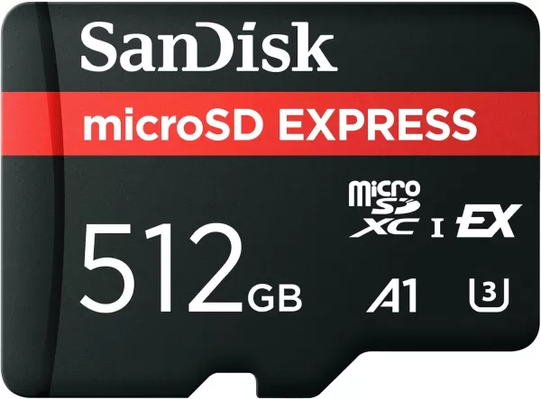 SanDisk 512GB microSD Express Card for Nintendo Switch 2 available on Amazon