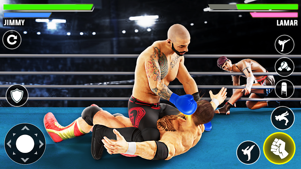 Real Wrestling Arena Fight 3D Скриншот 3