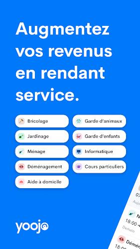 Yoojo Jobber - Prestataire Screenshot 1