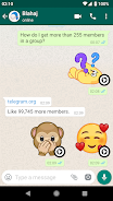 Animated Emojis WAStickerApps應用截圖第3張