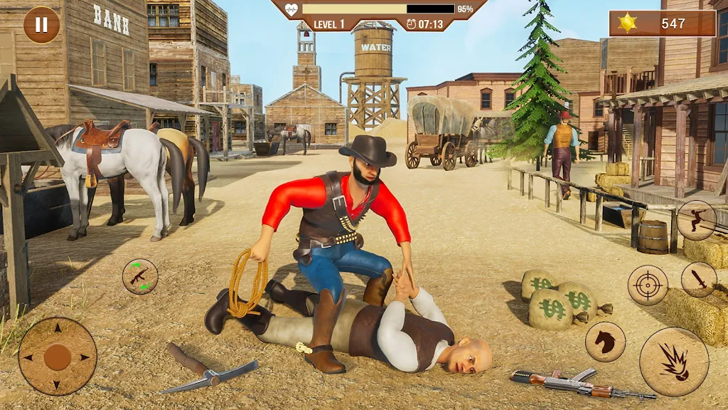 West Cowboy Shooting Games 3D 스크린샷 2