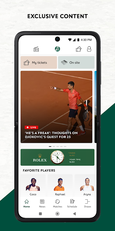 Roland-Garros Official Screenshot 3