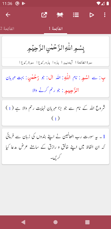 Tafseer Bayan ul Quran 스크린샷 2